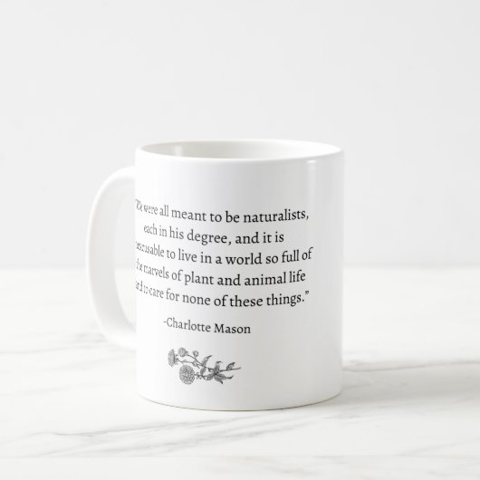 'Meant to be Naturalism' Charlotte Mason mok (Voorkant links)