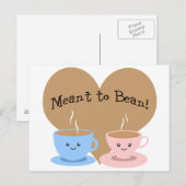 Meant to Bean Briefkaart (Voorkant / Achterkant)