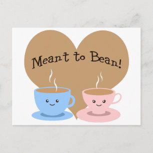 Meant to Bean Briefkaart