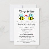 Meant to Bee - 3x5 Bruiloft Uitnodiging (Voorkant)