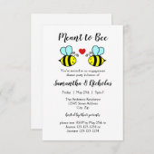 Meant to Bee - 3x5 Verloving Uitnodiging voor het (Voorkant / Achterkant)