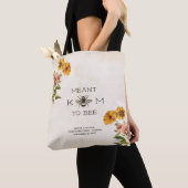 Meant to Bee Bride Canvas tas (Dichtbij)