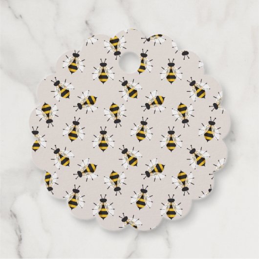 Meant to bee Honey Wedding Favor Label (Achterkant)