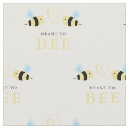 Meant To Bee Quote Funny Two Bees In Love Design Stof