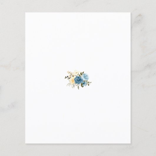 Meant-to-bijenbridal Shower-uitnodiging (Achterkant)