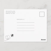 Meant-to-bijenbridal Shower-uitnodiging Briefkaart (Achterkant)