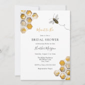 Meant-to-bijenbridal Shower-uitnodiging Kaart (Voorkant)