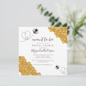 Meant-tot-bijenVrijgezellenfeest Kaart (Staand voorkant)