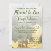 Meant-tot-bijenVrijgezellenfeest Kaart (Voorkant)