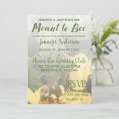 Meant-tot-bijenVrijgezellenfeest Kaart (Staand voorkant)