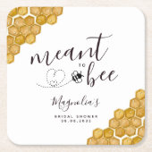 Meant-tot-bijenVrijgezellenfeest Kartonnen Onderzetters (Voorkant)
