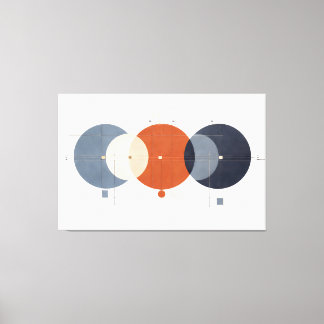 Measured Continuum Canvas Afdruk