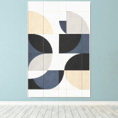 Measured Horizon Canvas Afdruk (Insitu (Houten vloer))