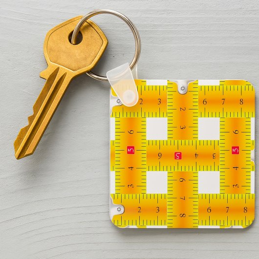 Measuring Tapes Keychain