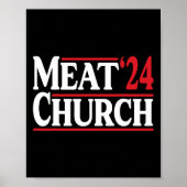Meat Church 24 BBQ Poster (Voorkant)