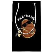 Meat-hane Grappig Scheten Vlees Pun Donker BG Klein Cadeauzakje (Voorkant)
