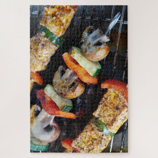 meat kebabs puzzel (Verticaal)
