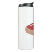 Meat Raw Steak Fresh Protein Pork Chop Beefsteak Thermosbeker (Gedraaid links)