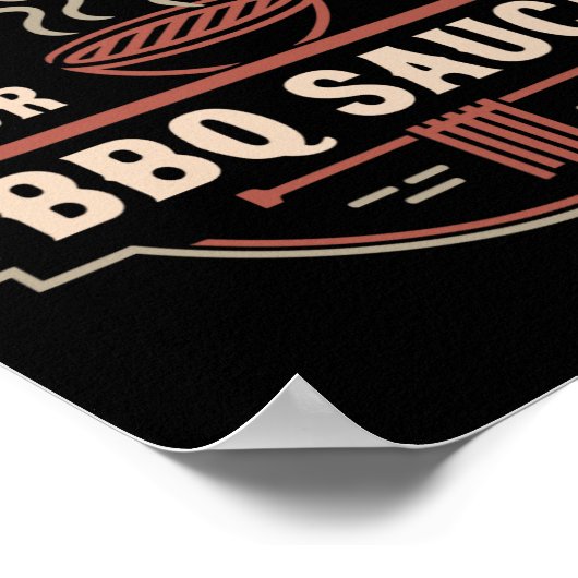 Meat Smoking Dad Quote For Funny Bbq Grill Meat Sm Poster (Hoek)