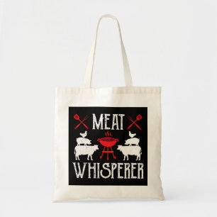 Meat Whisperer Mannen Kleding Gift voor Hem Funny  Tote Bag