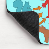 Meatarische voedselketen muismat (Hoek)