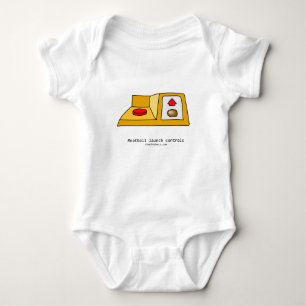 Meatball lancering regelt baby bodysuit