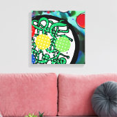 Meatball Madness Canvas Afdruk (Insitu (Woonkamer))