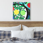 Meatball Madness Canvas Afdruk (Insitu (Slaapkamer))