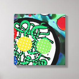 Meatball Madness Canvas Afdruk