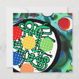 Meatball Madness Feestdagenkaart