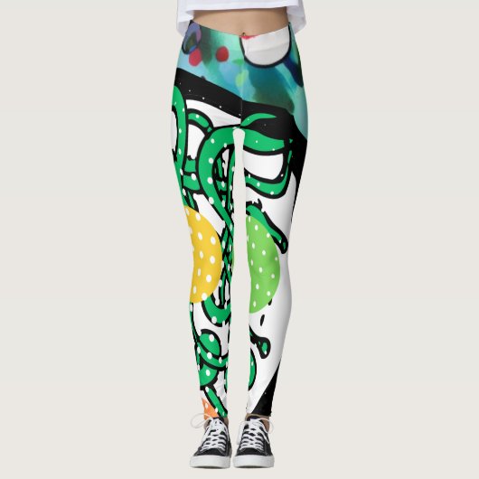 Meatball Madness Leggings (Voorkant)