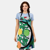 Meatball Madness Schort (Gedragen)