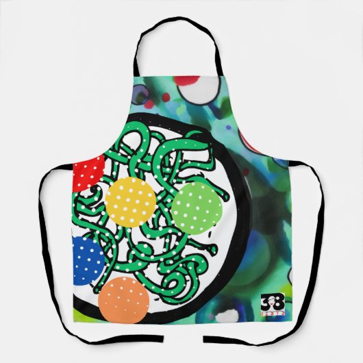 Meatball Madness Schort (Voorkant)