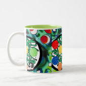 Meatball Madness Tweekleurige Koffiemok (Links)