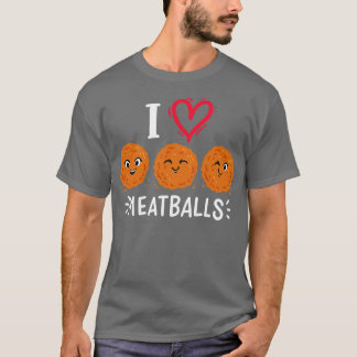 Meatball Meatball Lover Kawaii T-shirt