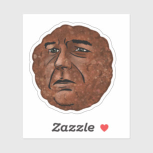 Meatball RonSticker Sticker