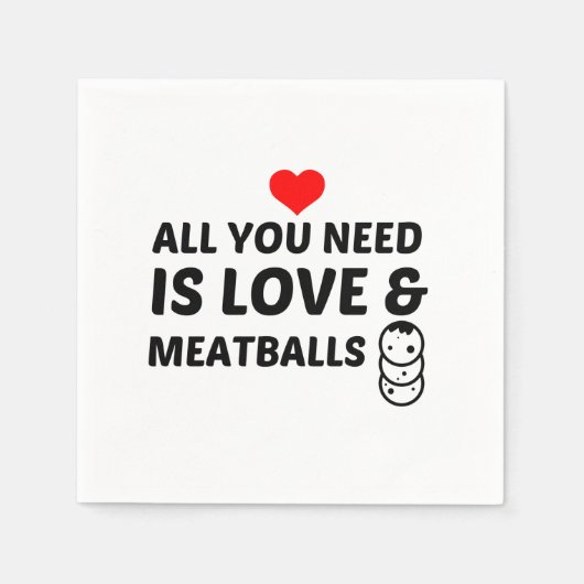 MEATBALLEN AND LOVE SERVET (Voorkant)