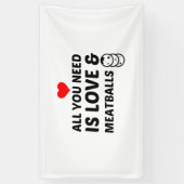 MEATBALLEN AND LOVE SPANDOEK (Verticaal)