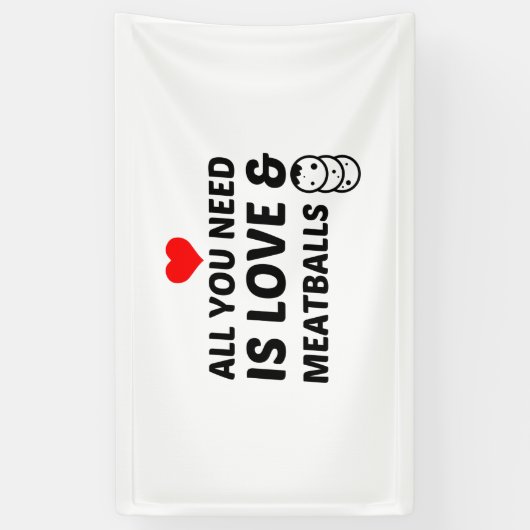 MEATBALLEN AND LOVE SPANDOEK (Verticaal)