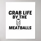 MEATBALLEN GRAB LIFE POSTER (Voorkant)