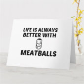 MEATBALLEN HET LEVEN IS BETER KAART (Gele Bloem)