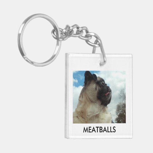 MEATBALLEN SLEUTELHANGER (Voorkant Links)
