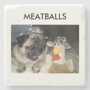 MEATBALLEN STENEN ONDERZETTER
