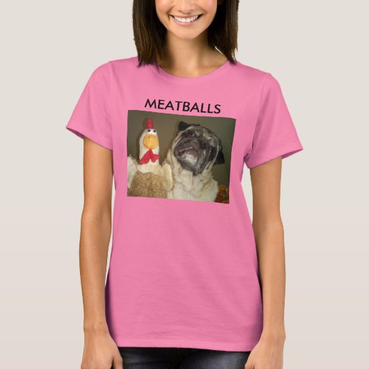 MEATBALLEN T-SHIRT (Voorkant)