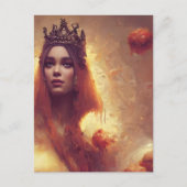 Meatballl Foodgevecht Queen Briefkaart (Voorkant)