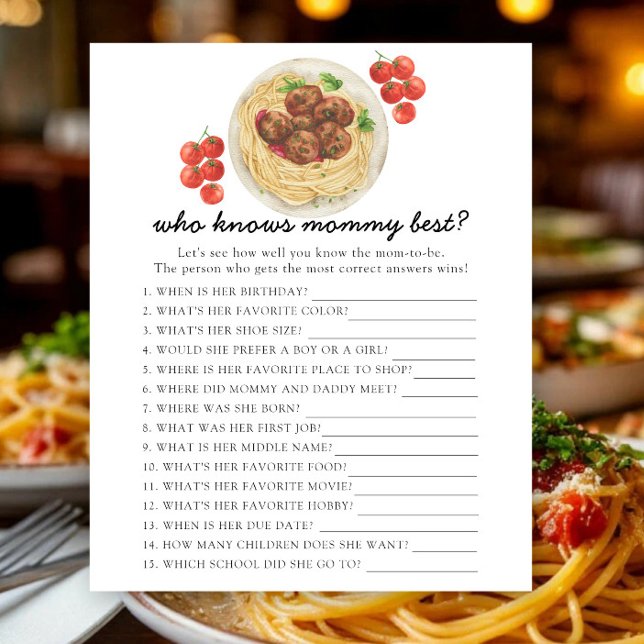 Meatballs - Wie kent mama het best (Creator heeft geüpload)