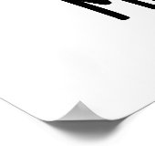 Meatbowl Funny Meatball Pun Poster (Hoek)