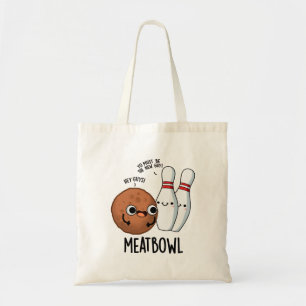 Meatbowl Grappige Meatball Puns Tote Bag