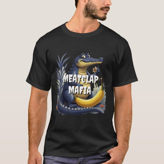 Meatclap Mafia alligator shirt (Voorkant)