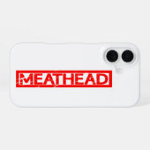 Meathead Stamp iPhone 16 Hoesje (Achterkant horizontaal)